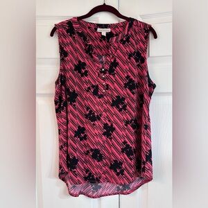 Dana Buchman Sleeveless Tunic Top, Women’s Large
